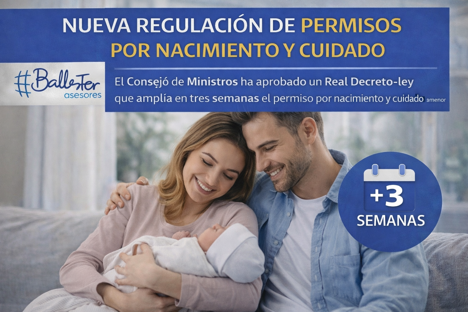 NUEVA REGULACION DE PERMISOS POR NACIMIENTO Y CUIDADO
