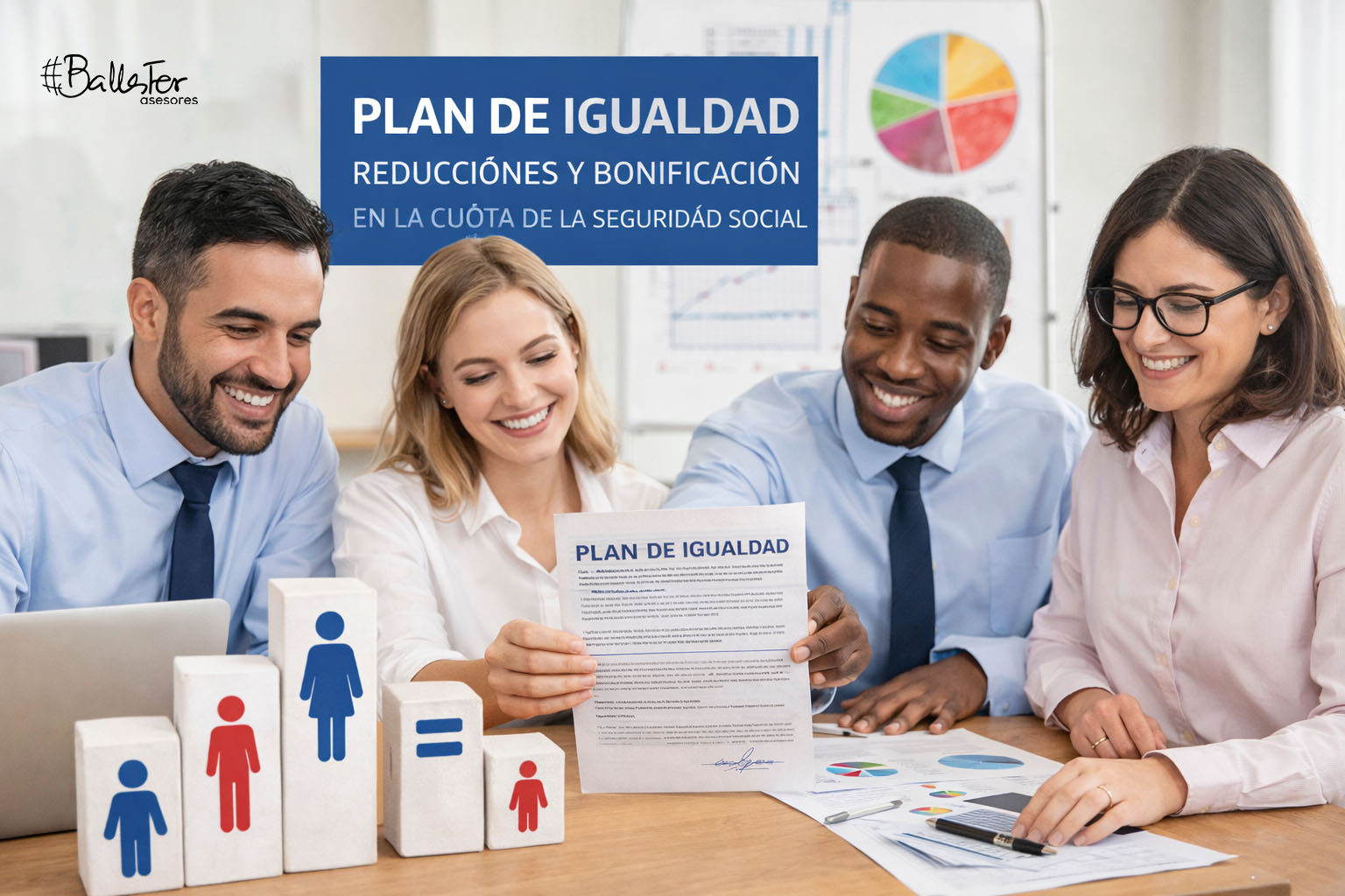 Plan de igualdad para el acceso a la aplicación de reducciones y bonificación en la cuota de la Seguridad Social